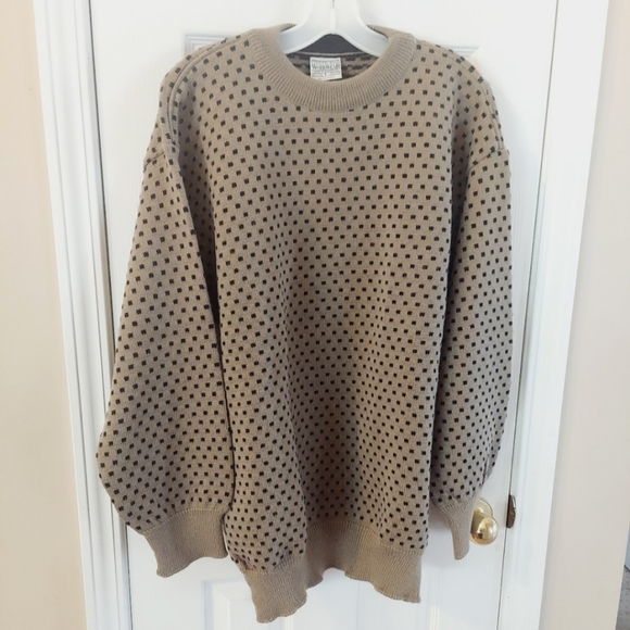 NWOT COUNTRY ROAD AUSTRALIA MEN'S PURE WOOL LUXE SWEATER LG. 42-44 NEW Y2k! $350